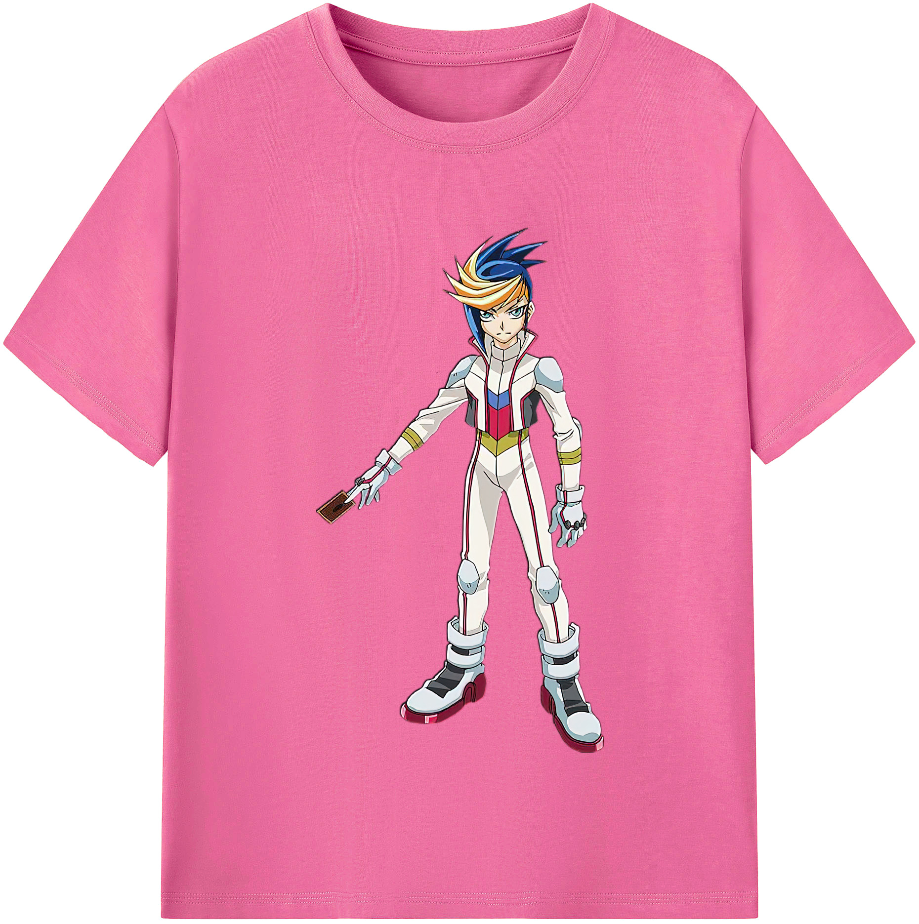 （画像用） 遊☆戯☆王 Yu-Gi-Oh! レディースカジュアルプリントTシャツ（綿100％）